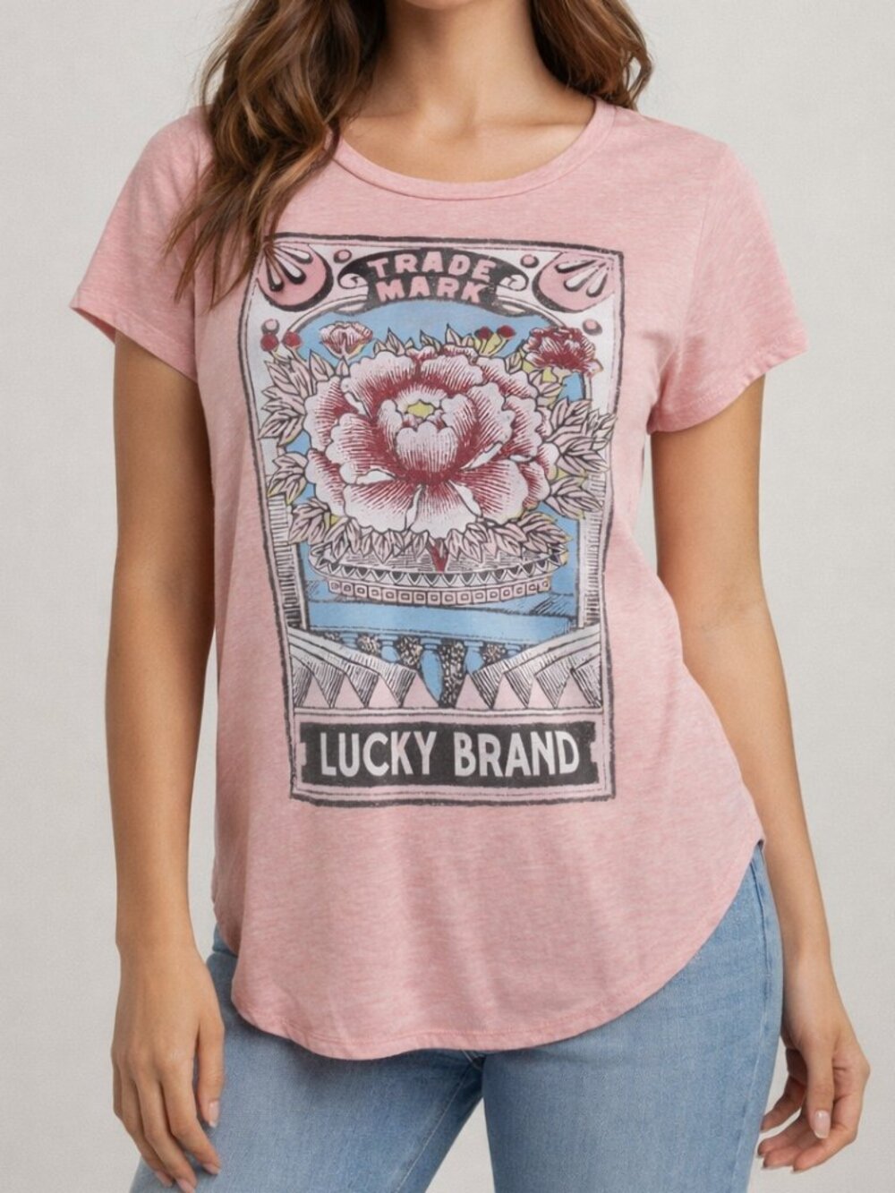 Lucky Brand Graphic T Shirt | Size Medium